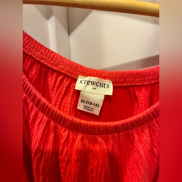 Crewcuts Pink Flutter Sleeve Top - Picture 5 of 5